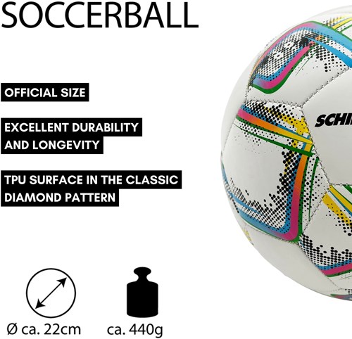 Schildkröt Fußball Größe 5 - langlebiger Outdoor Fußball für Freizeitspaß-2
