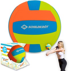 Schildkröt Beachvolleyball Neopren tropisches Design Größe 5 Strandball