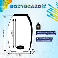 Schildkröt Bodyboard M Surfbrett für Kinder und Erwachsene-2