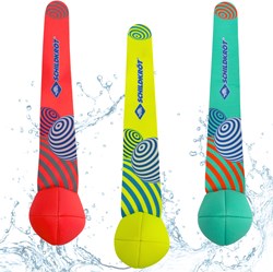 Neopren-Tauchbälle Set - Wasserspielzeug für Kinder - 3 Stück