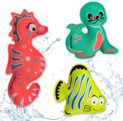 Schildkröt Tauchspielzeug Neopren Tiere Set für Kinder Schwimmbad