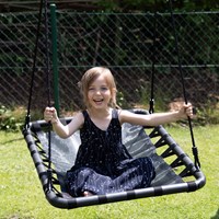 Schildkröt Nestschaukel rechteckig - Outdoor Schaukel Spielzeug-3
