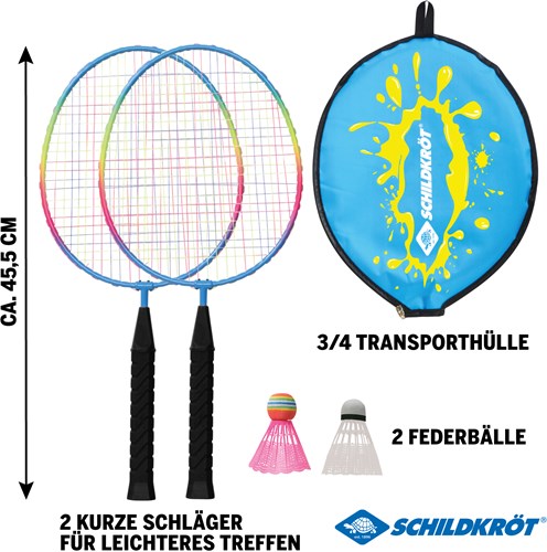 Schildkröt Badminton Set Junior für Kinder - Freizeitspielzeug-2