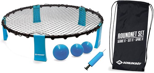SCHILDKROT roundnet Set Sportspiel blau Spikeball 90 cm Polyester