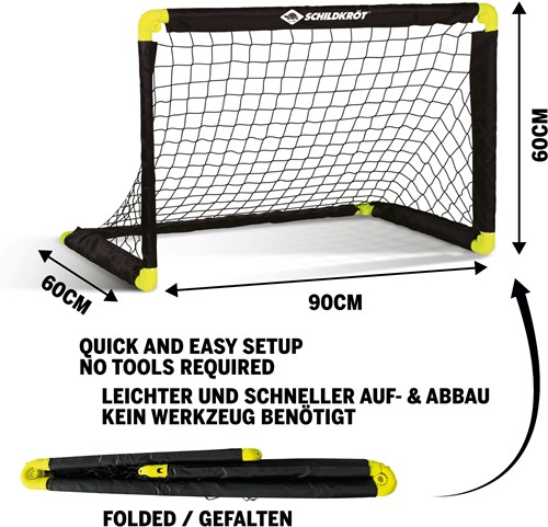 Schildkröt faltbares Fußballtor für Kinder - Fußballtor Garten-2