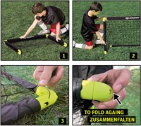 Schildkröt faltbares Fußballtor für Kinder - Fußballtor Garten-3