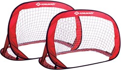 Schildkröt Pop-Up Fußballtor Set - tragbares Mini-Tor für draußen