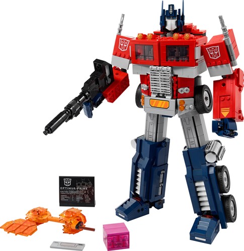LEGO ICONS 10302 Optimus Prime Set-3