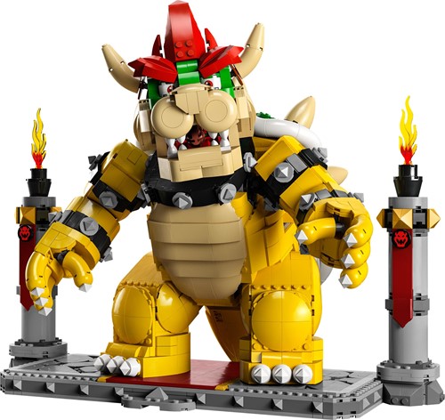LEGO Super Mario Bauset Der mächtige Bowser 3D Modell Sammlerstück 71411-3