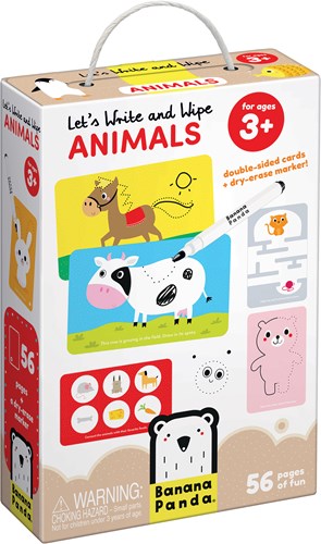 Banana Panda Let's Draw and Erase Animals 3+