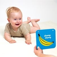 Banana Panda Kontrastreiche Babykarten 6m+ 9m+-3