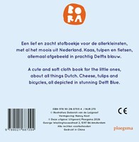 Ploegsma Stoffbuch Baby BORA Holland - Kuschelbuch Delfter Blau-2