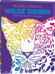 MUS Creatief Malbuch wilde Tiere - 28 Ausmalbilder für Kinder