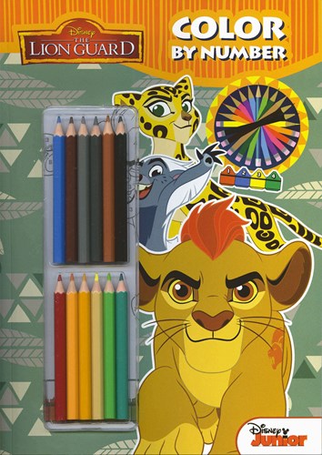 Boek Specials Nederland Malbuch Lion King mit 12 Farbstiften