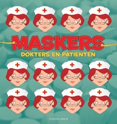 Harlekijn Masken basteln Buch - kreative Ärzte & Patienten Masken