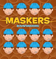Harlekijn Bauarbeiter Masken - Kreative Verkleidungsmasken für Kinder