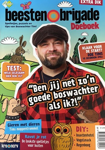 Boek Specials Nederland Lernbuch Beestenbrigade für Kinder, Naturthema