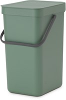 Brabantia Abfalleimer Sort & Go 12L fir grün - Küchenmülleimer Recycling-2