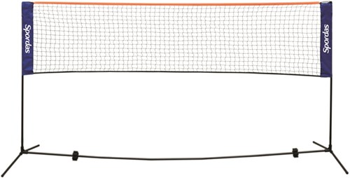 Spordas Badminton- und Mini-Tennisnetz - tragbares Sportnetz 5 Meter