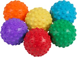 Spordas Slomo Bump Ball Set - 6 Stück - leichte Spielbälle