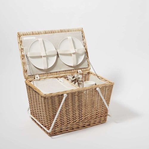 Sunnylife Picknickkorb und Khler mit Zubehr 37 Liter