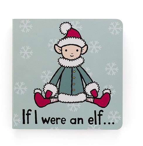 Jellycat If I were an Elf Board Buch - 15cm