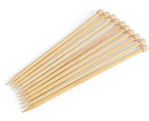 Bigjigs Toys *Knitting Needles Bamboo (Pk 10)-2