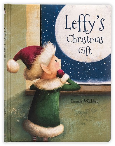 Jellycat Leffy's Christmas Geschenkbuch - 29cm
