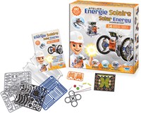 Buki Konstruktionsset - Solarenergie Spielzeug 14-in-1 Bausatz-2