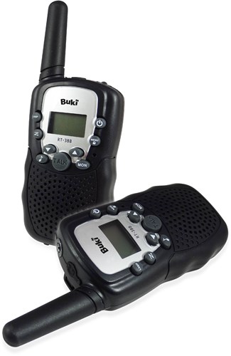 Buki walkie talkie spielzeug - 3 km reichweite - led display-2