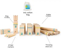 BS Toys Wurfspiel aus Holz - Kubb-2