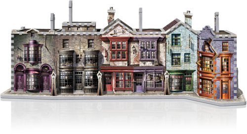 Wrebbit 3D Harry Potter Diagon Alley 450 pcs 3D-Puzzle-2