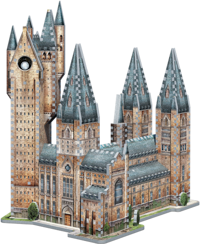 Wrebbit 3D Harry Potter Puzzle Hogwarts Astronomy Tower 875 Teile-2
