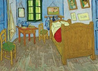 Eurographics Schlafzimmer in Arles – Vincent van Gogh (1000)-2