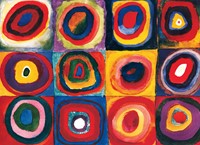 Eurographics Farbstudie Quadrate - Wassily Kandinsky (1000)-2