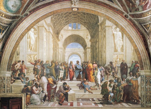 Eurographics puzzle Raphaël: Die Schule von Athen - 1000 Teile-2