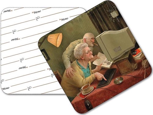 Art Revisited Marius van Dokkum Art Memo - Lächeln-2