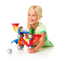 Smartmax magnetisches Konstruktionsspielzeug Click & Roll farbenfrohes Bauset-3