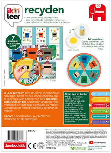 Jumbo Lernspiel Recycling - Abfalltrennung lernen - nachhaltiges Spielzeug-2