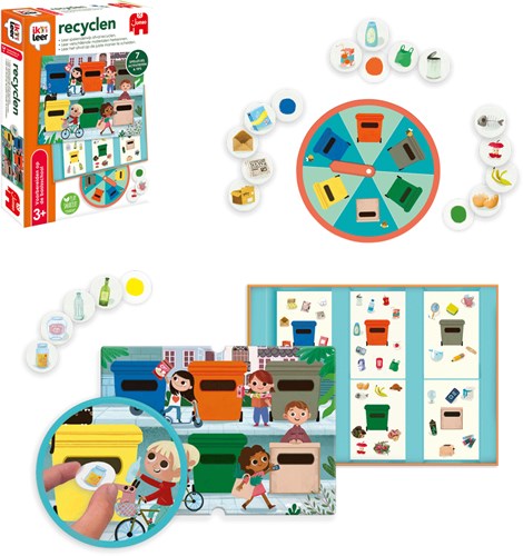 Jumbo Lernspiel Recycling - Abfalltrennung lernen - nachhaltiges Spielzeug-3