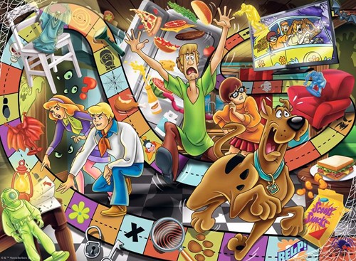 Ravensburger Scooby Doo Hanted Game    200p-2