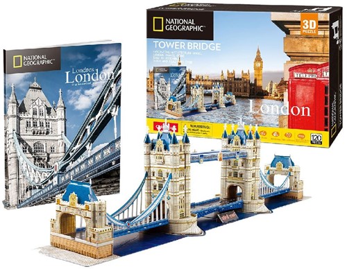 Cubic Fun 3D Puzzel National Geographic Tower Bridge-2