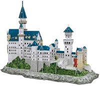 Cubic Fun 3D Puzzel National Geographic Neuschwanstein Kasteel-3