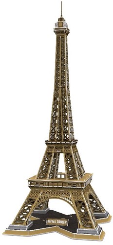 Cubic Fun 3D Puzzle - Eiffelturm Bausatz Paris 80 Teile-3