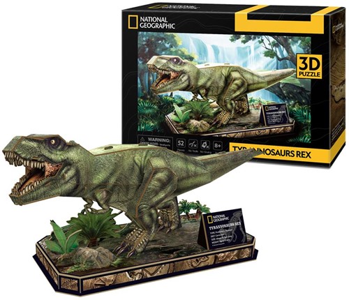 Cubic Fun 3D Puzzel National Geographic T-Rex-2