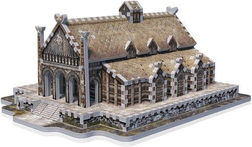 Wrebbit Wrebbit 3D-Puzzle – Herr der Ringe Edoras-Golden Hall (460)-3
