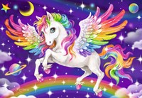 Ravensburger Puzzle Einhorn und Pegasus - Kinderpuzzle - 2x24 Teile-2