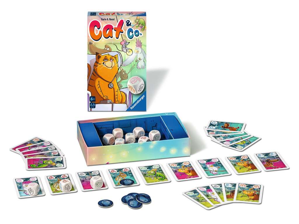 Ravensburger Kartenspiel Cat & Co - Gedächtnisspiel für Kinder-2