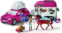 Schleich Schleich Horse Club Avontuur met auto en paardentrailer-2