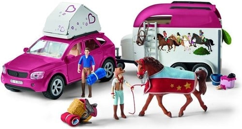 Schleich Schleich Horse Club Avontuur met auto en paardentrailer-2
